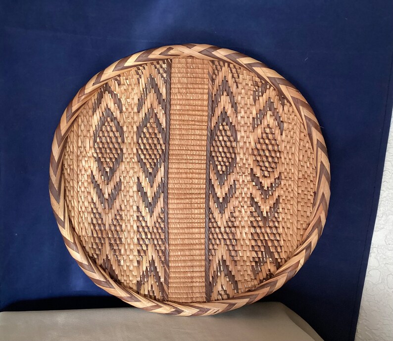 Vintage Gokwe Bowl Basket from Zimbabwe Africa, 11 image 1