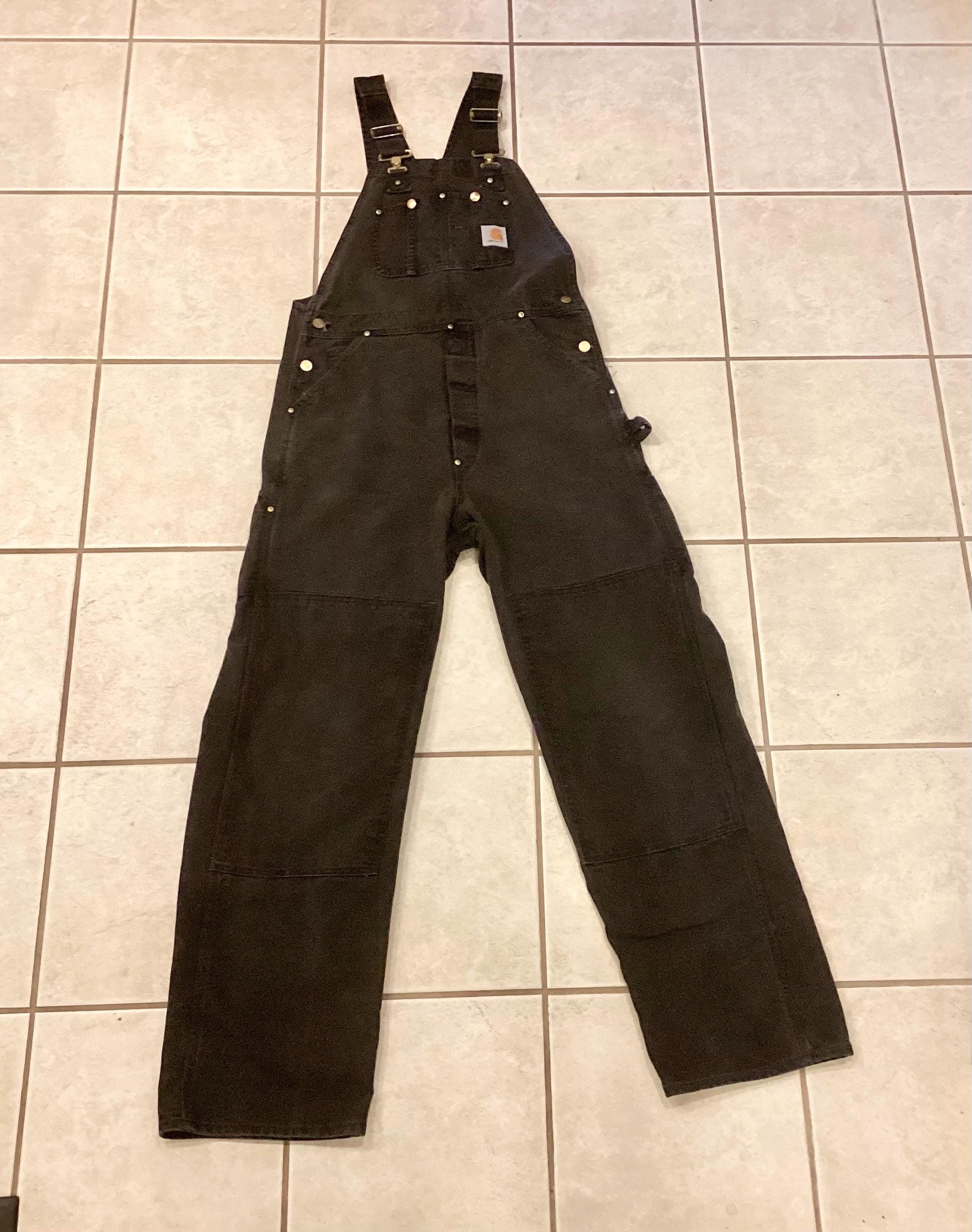 carhartt wip black biboverall 34×32 Carhartt WIP Bib Overall | Black