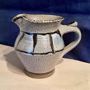Vintage ROCKHARD Stoneware Pottery Small Pitcher/Creamer, #929