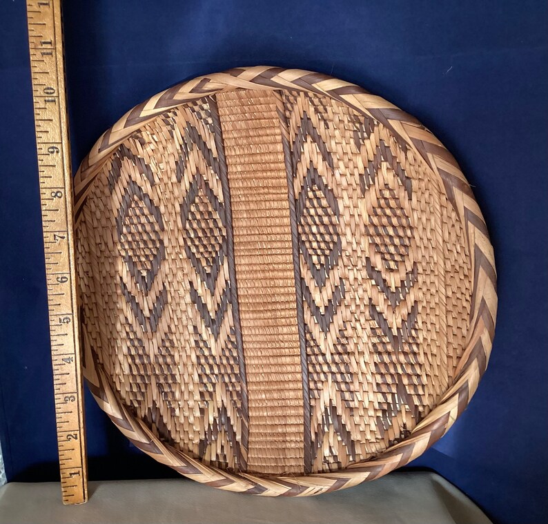 Vintage Gokwe Bowl Basket from Zimbabwe Africa, 11 image 2