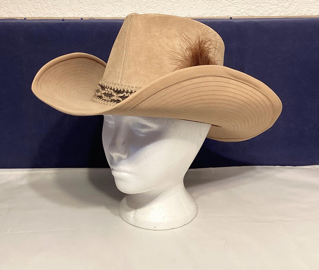 Vintage NEVER WORN Resistol stagecoach Suede Cowboy Hat, Size 6 7/8 ...
