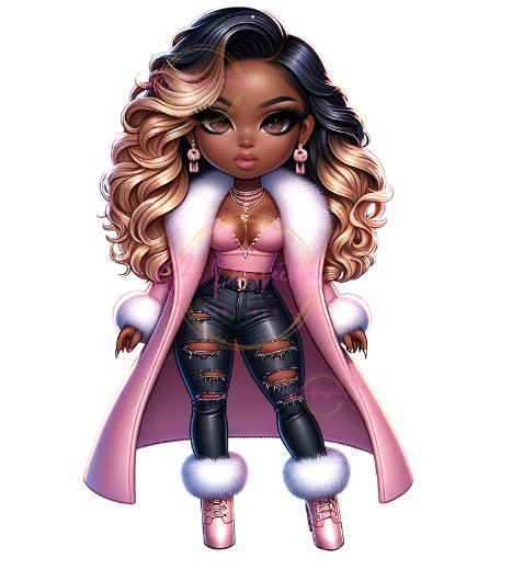 Blush Chibi Diva - Etsy