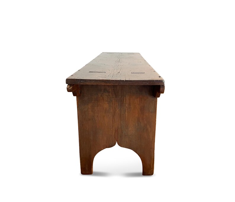 Antique Wooden Farmhouse Bench - Etsy
