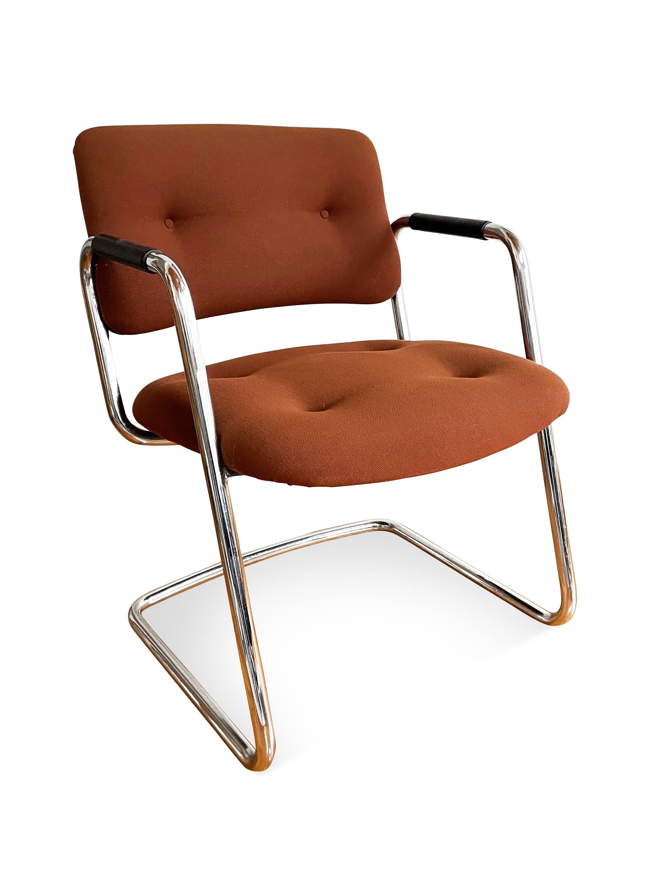 Vintage Steelcase Office Chair Cantilever Desk Chair