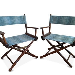 1960s Gold Medal Directors Chairs - Mid Century Director&#39;s Chair Pair