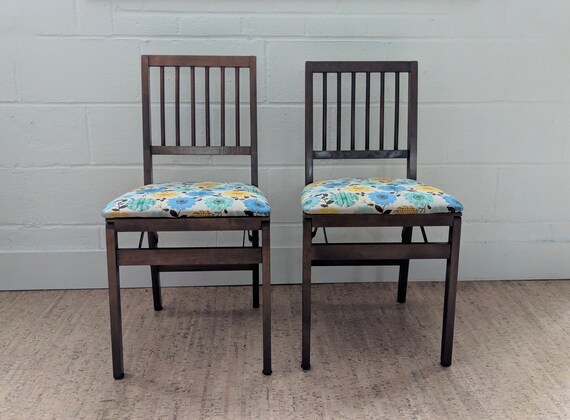 Vintage Stakmore Folding Chairs Wood Chairs