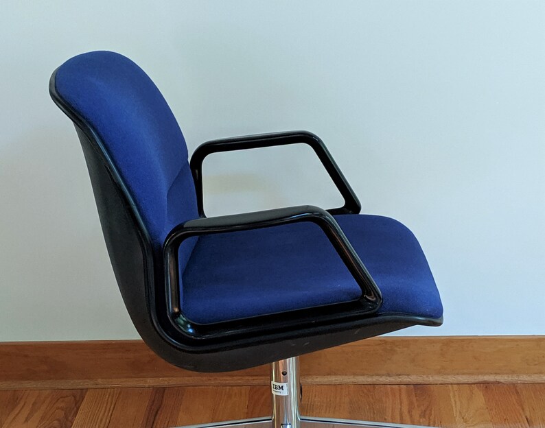 Knoll Style Desk Chair Vintage Office Mid Century Ibm