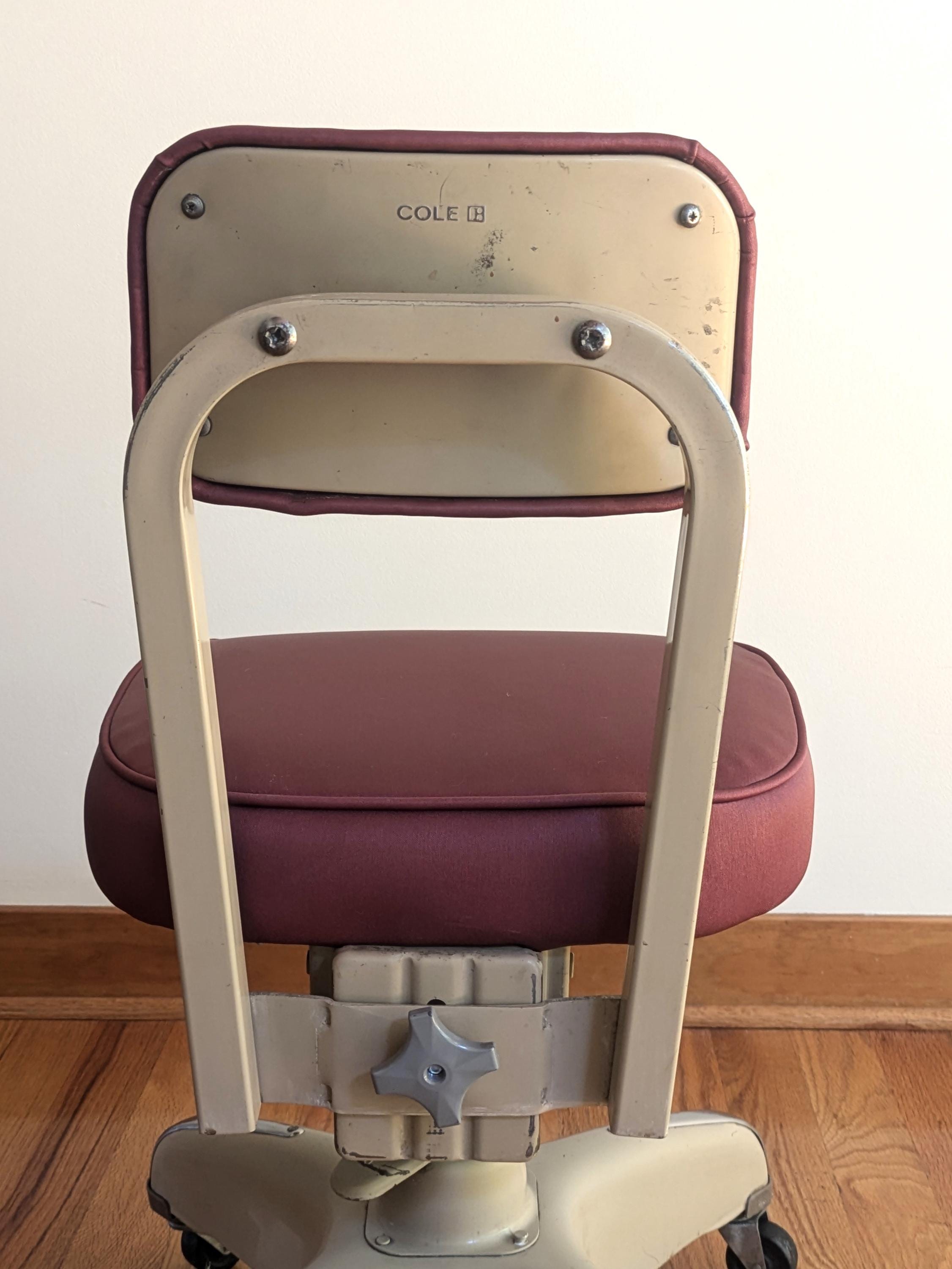 Mid-century Tanker Desk Chair - Industrial Office Chair by