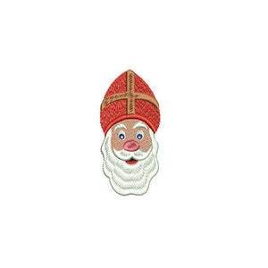 Fichier de broderie Nikolaus 10 x 10 cm cadre image 1