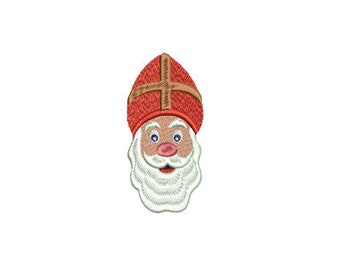 Fichier de broderie Nikolaus 10 x 10 cm cadre