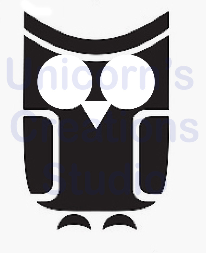 Mylar Owl Stencil: Craft, Fabric, and Wall Decor