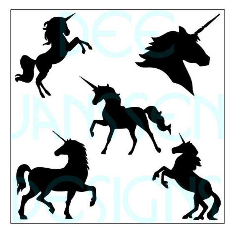 Einhorn Schablone Schablone-Scrapbooking Stoffmalerei Möbel | Etsy