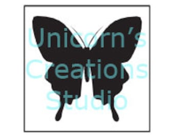 Mylar Butterfly Stencil: Airbrush, Fabric Painting, Scrapbooking