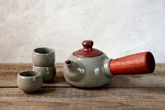 wooden kettle set