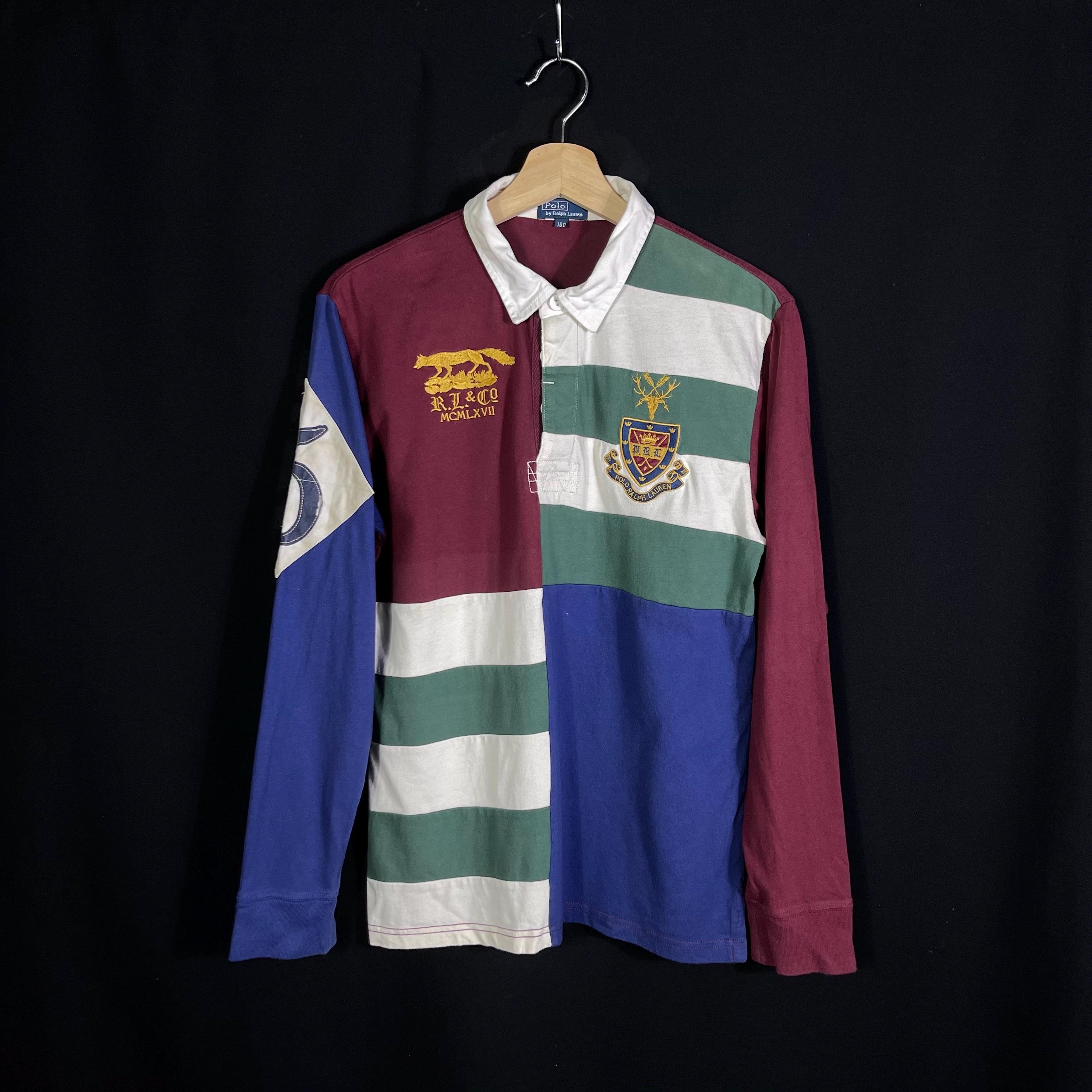 Vintage 90's Polo Ralph Lauren Rugby Shirt | eBay