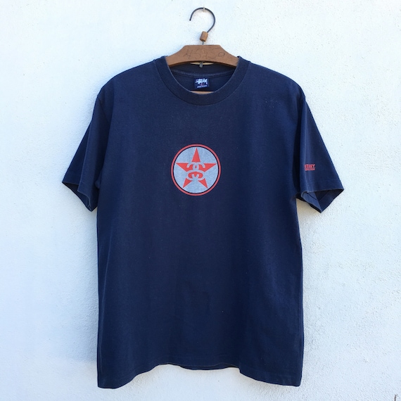 Vintage Stussy General Issue SS Logo 90s Streetwear Skate - Etsy