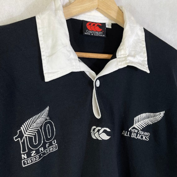 Rare! Vintage 1992 100 Years All Black NZRFU Anniversary