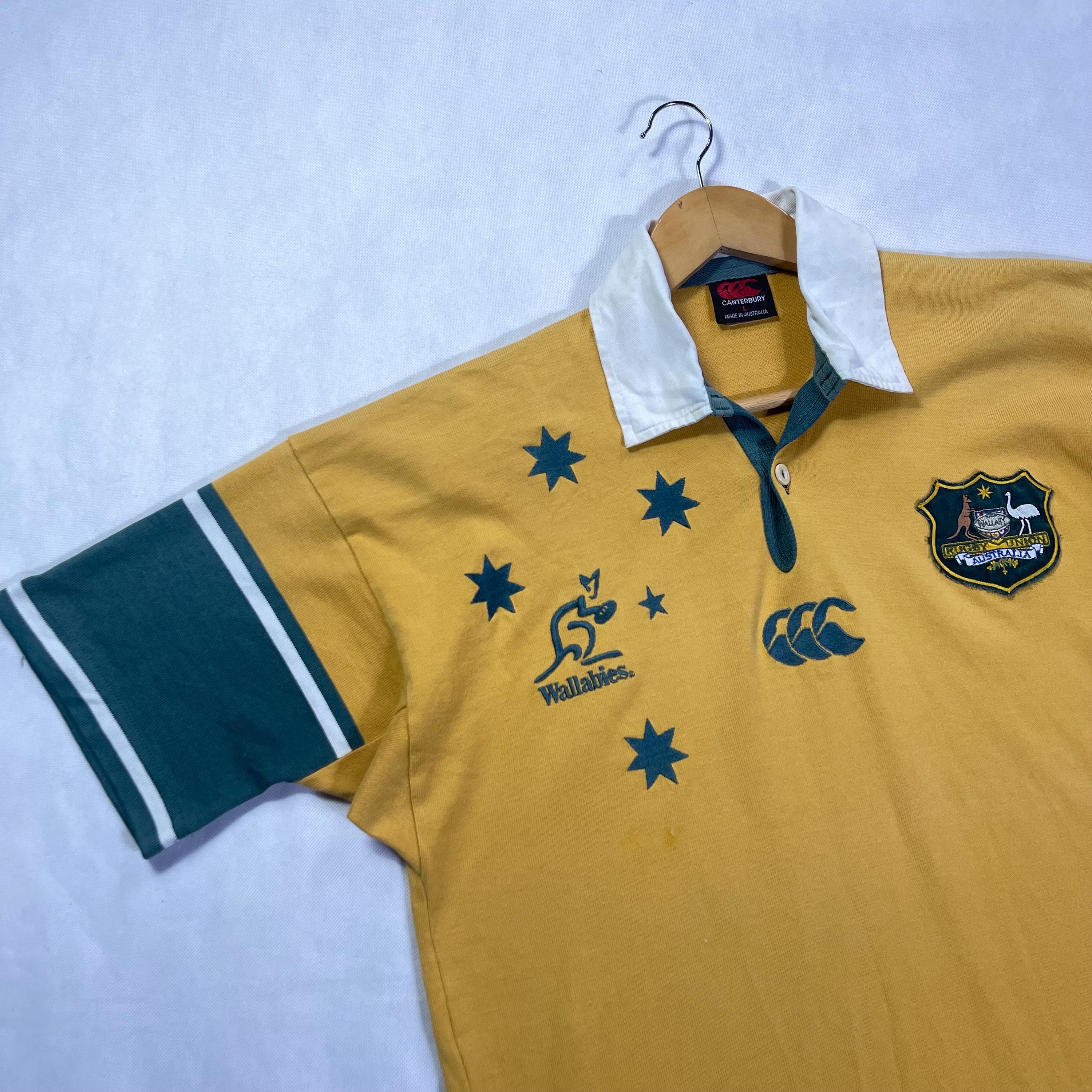 Vintage 2000s CCC Canterbury Wallabies Australia Rugby Union Shirt