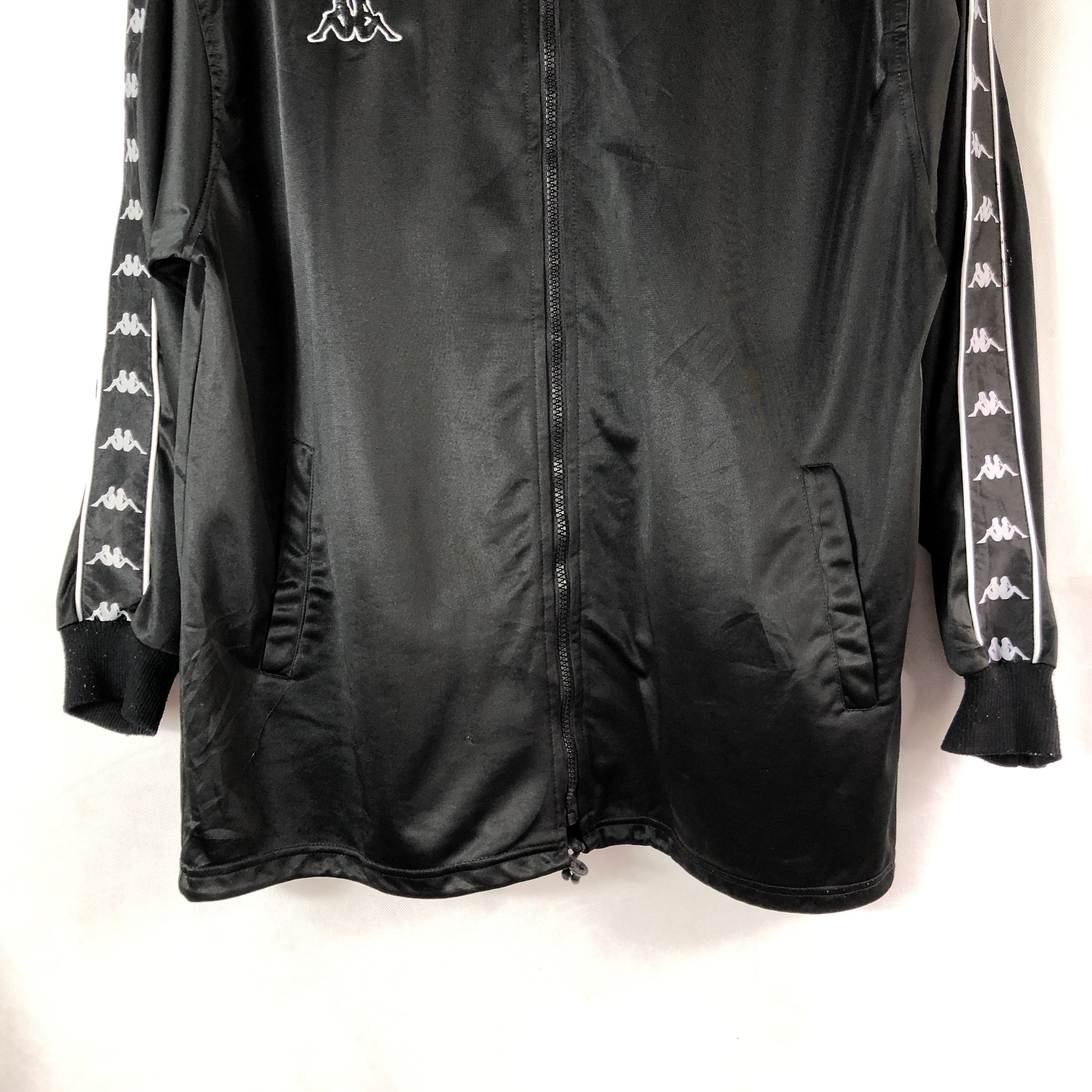 Vintage Kappa Side Tape Big Logo Embroidery Track Top Zipper Vintage Kappa Side Tape Big Logo Embroidery Track Top Zipper