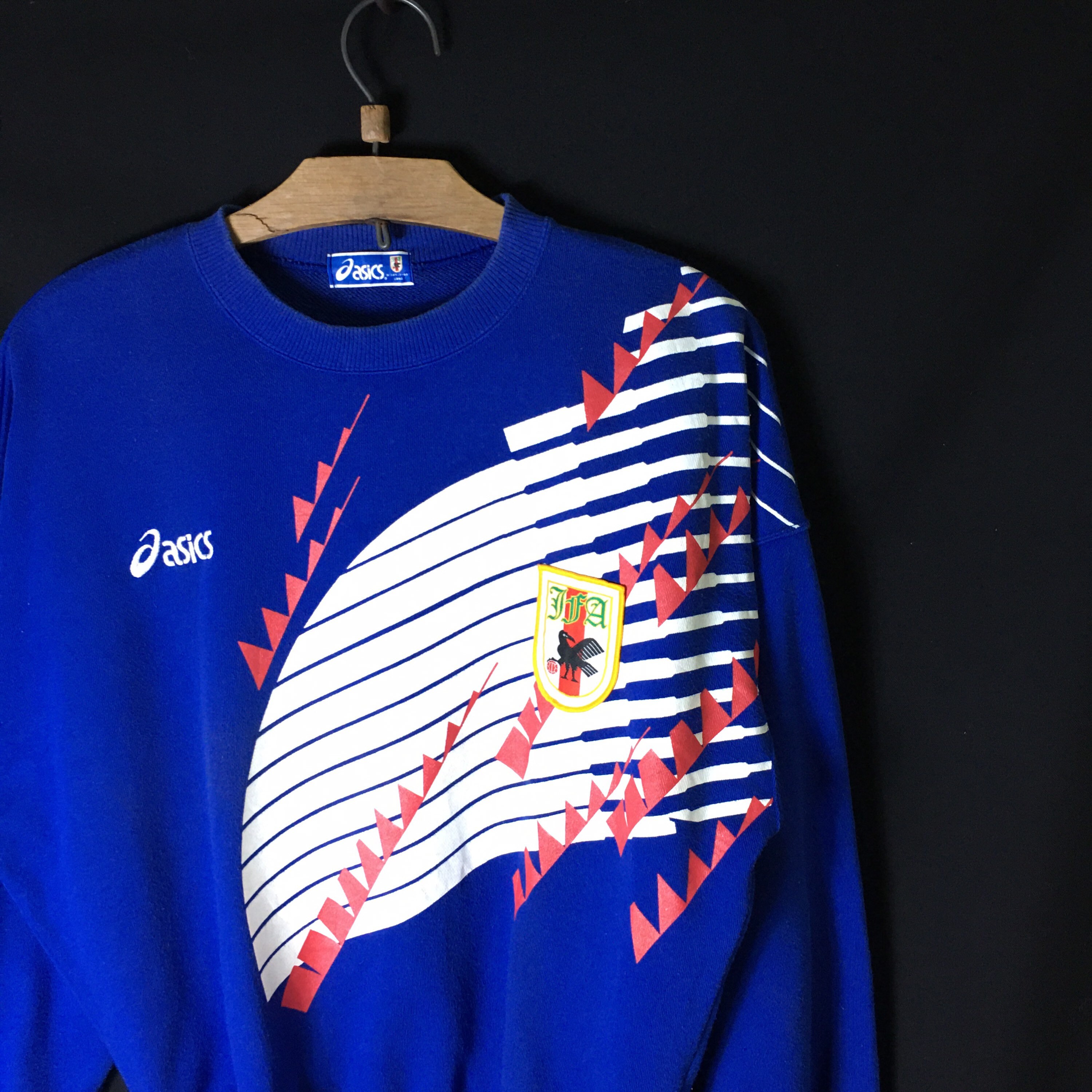 Rare!!! Vintage 90s Asics Japan Football Association JFA Big Rare!!! Vintage 90s Asics Japan Football Association JFA Big