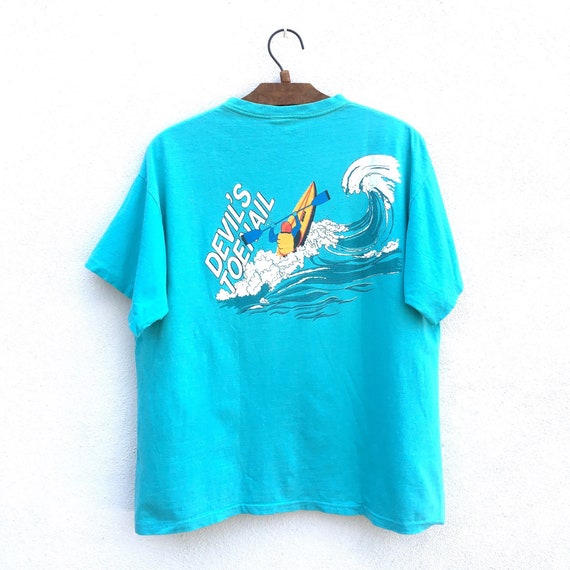 Vintage Adidas Devils Toenail 80s Kayak Olympic Large Tshirt - Etsy