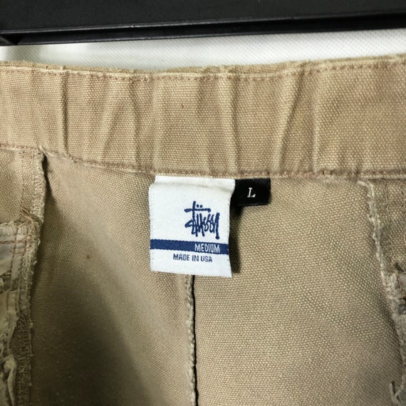 Vintage Stussy Usa Painter Design Canvas Pants Large - Etsy