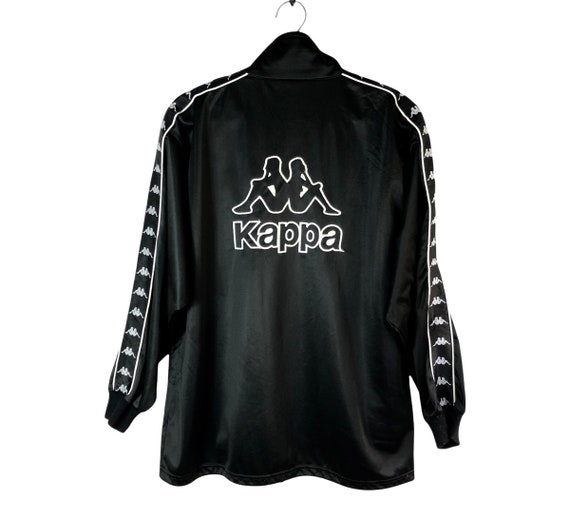 Vintage Kappa Side Tape Big Logo Embroidery Track Top Zipper Vintage Kappa Side Tape Big Logo Embroidery Track Top Zipper