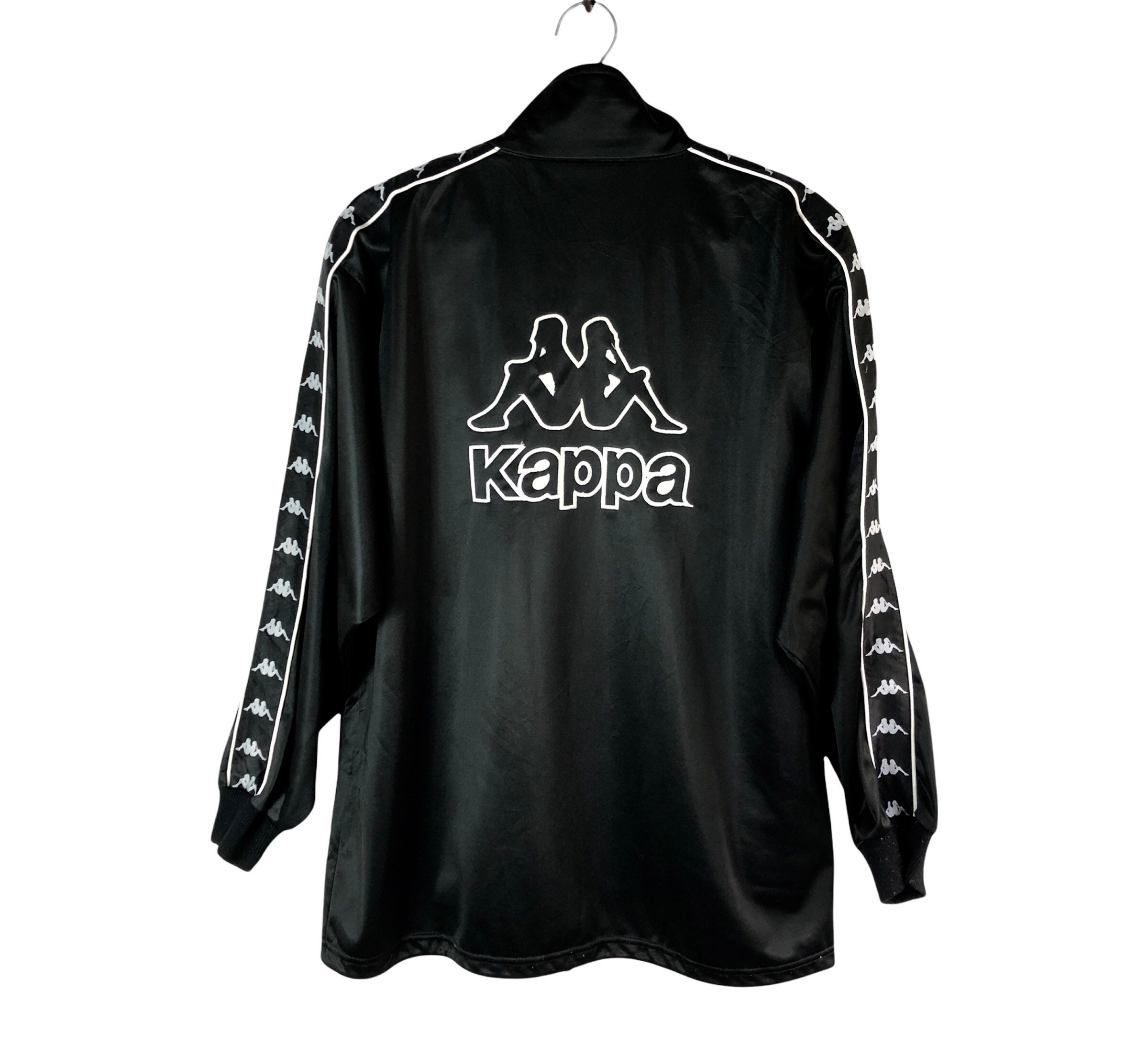 Vintage Kappa Side Tape Big Logo Embroidery Track Top Zipper Vintage Kappa Side Tape Big Logo Embroidery Track Top Zipper