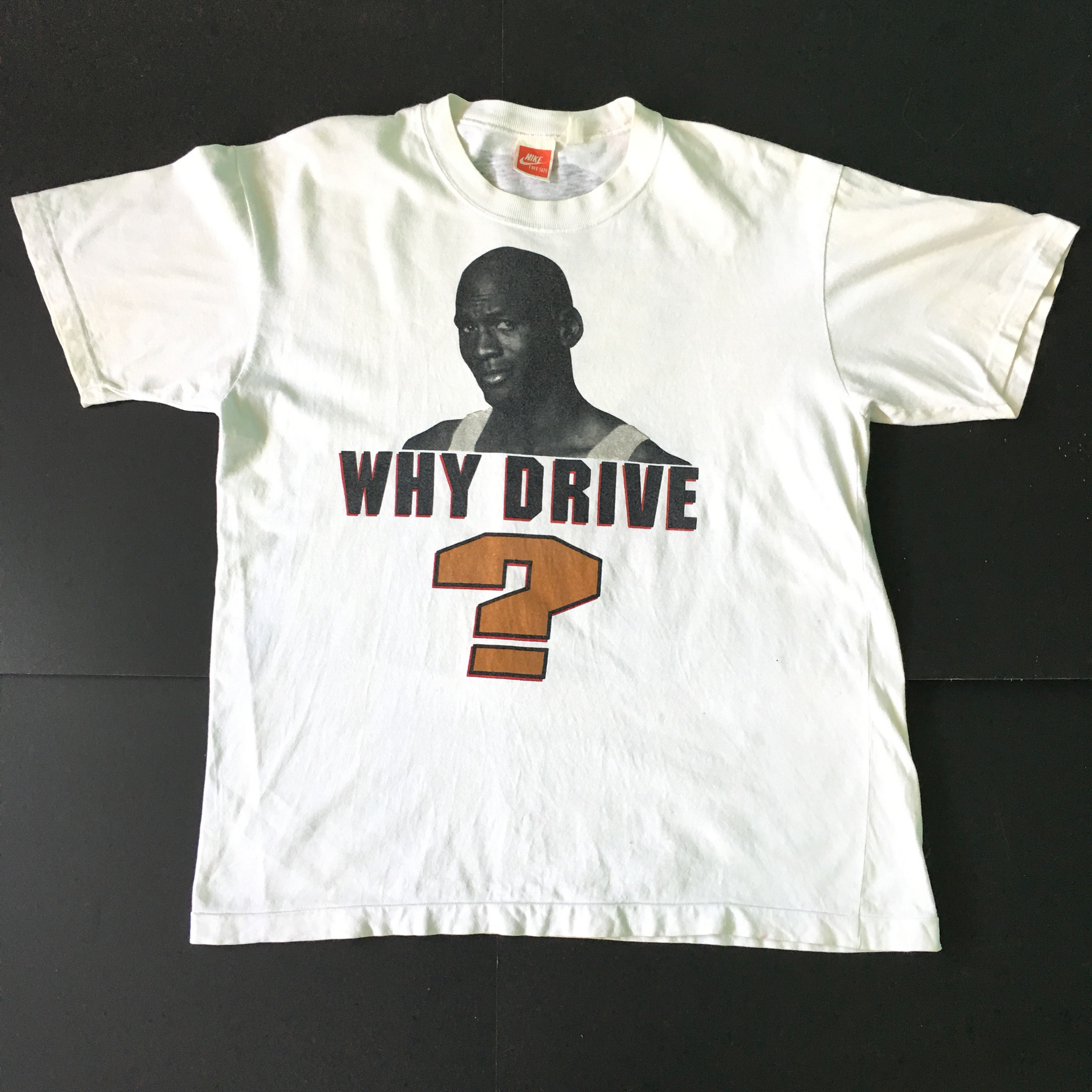 Vintage 90s Nike Air Michael Jordan “why Drive, You Can Fly” Photo 