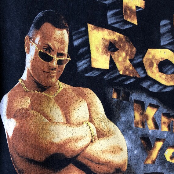 Rare! Vintage The Rock Wrestling WWE WWF Raptees … - image 5