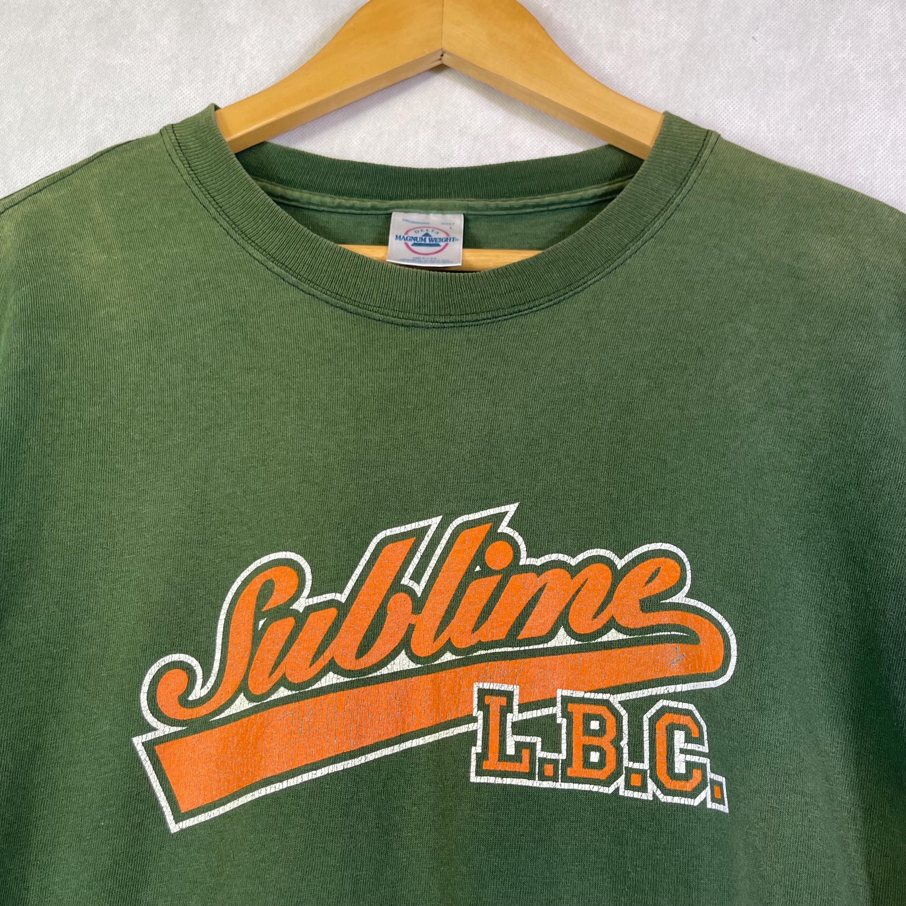 Fades Vintage 90s Sublime L.B.C. Skunk Records Ska Punk Tshirt