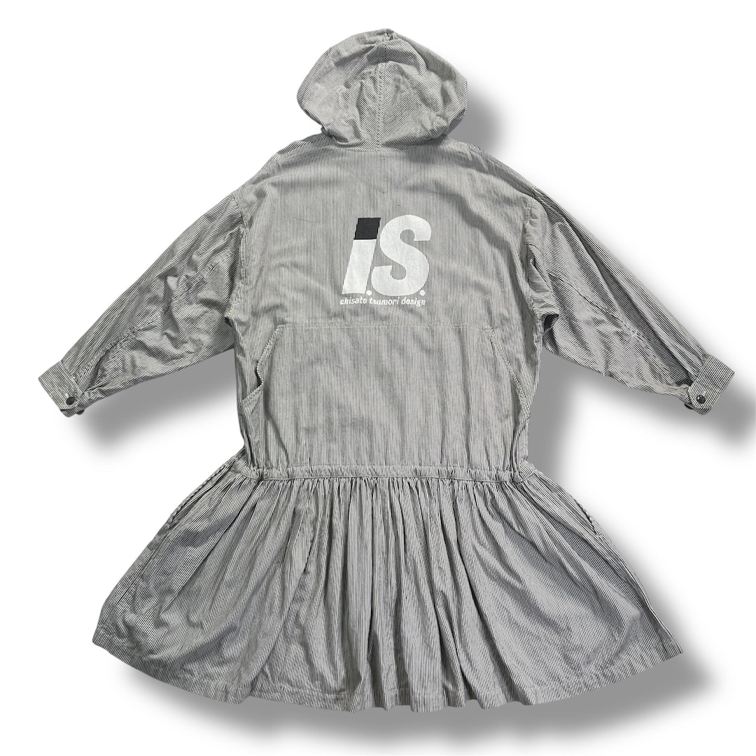 Rare! Vintage Archive Issey Miyake Hickory Multipocket Hoodie