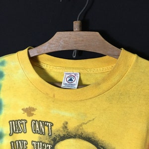 Vintage 90s Bob Marley Tie Dye T-Shirt Xlarge image 8