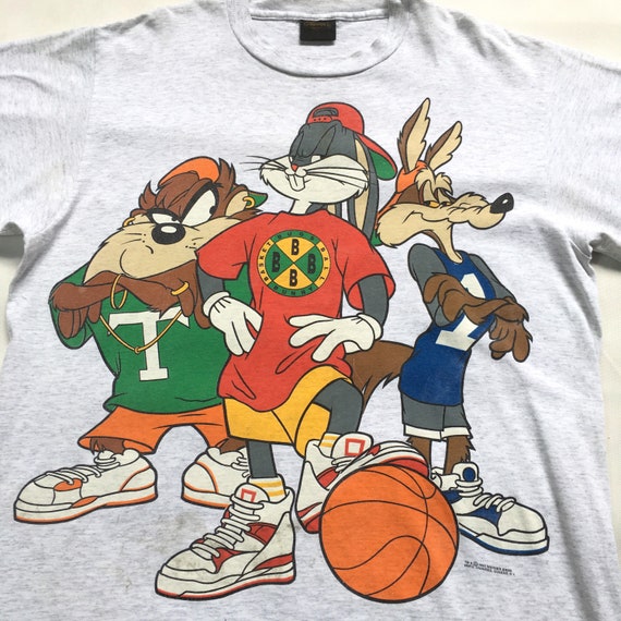 Vintage 90s Looney Toons Cross Colours Hiphop Rap