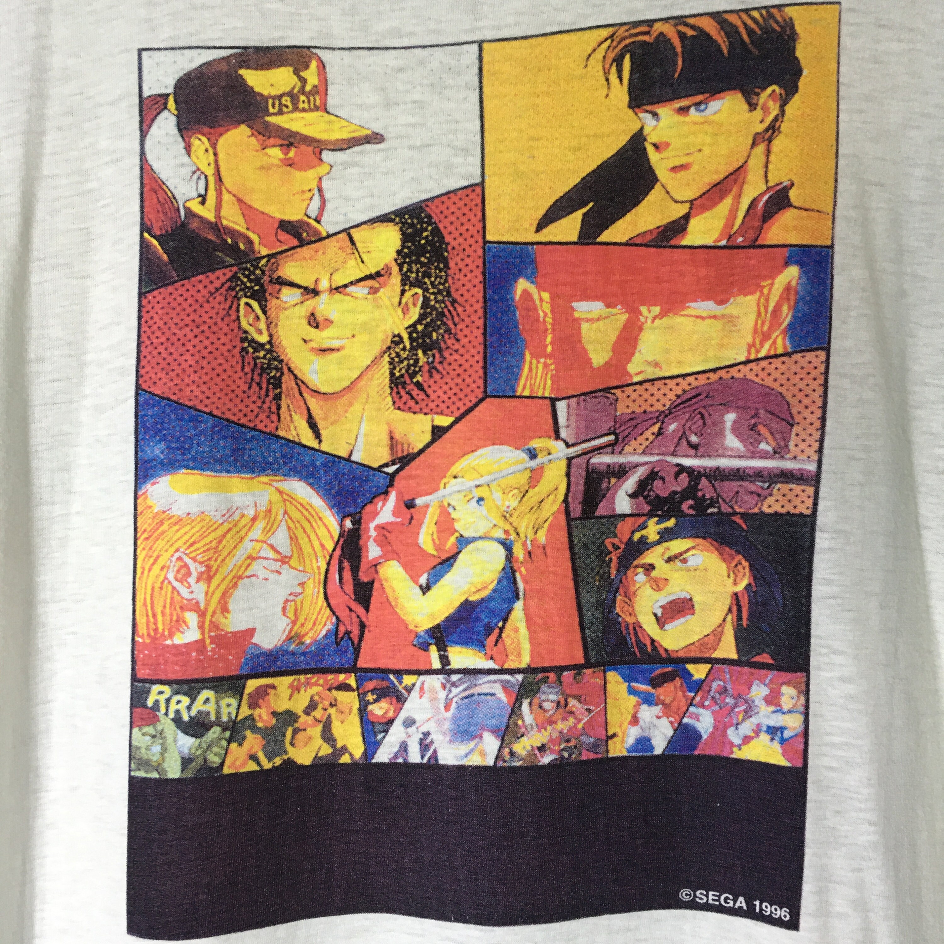 ラストブロンクス Tシャツ ゲーム SEGA 格ゲー セガ レトロ ビンテージ ラストブロンクス Tシャツ ゲーム SEGA 格ゲー セガ レトロ