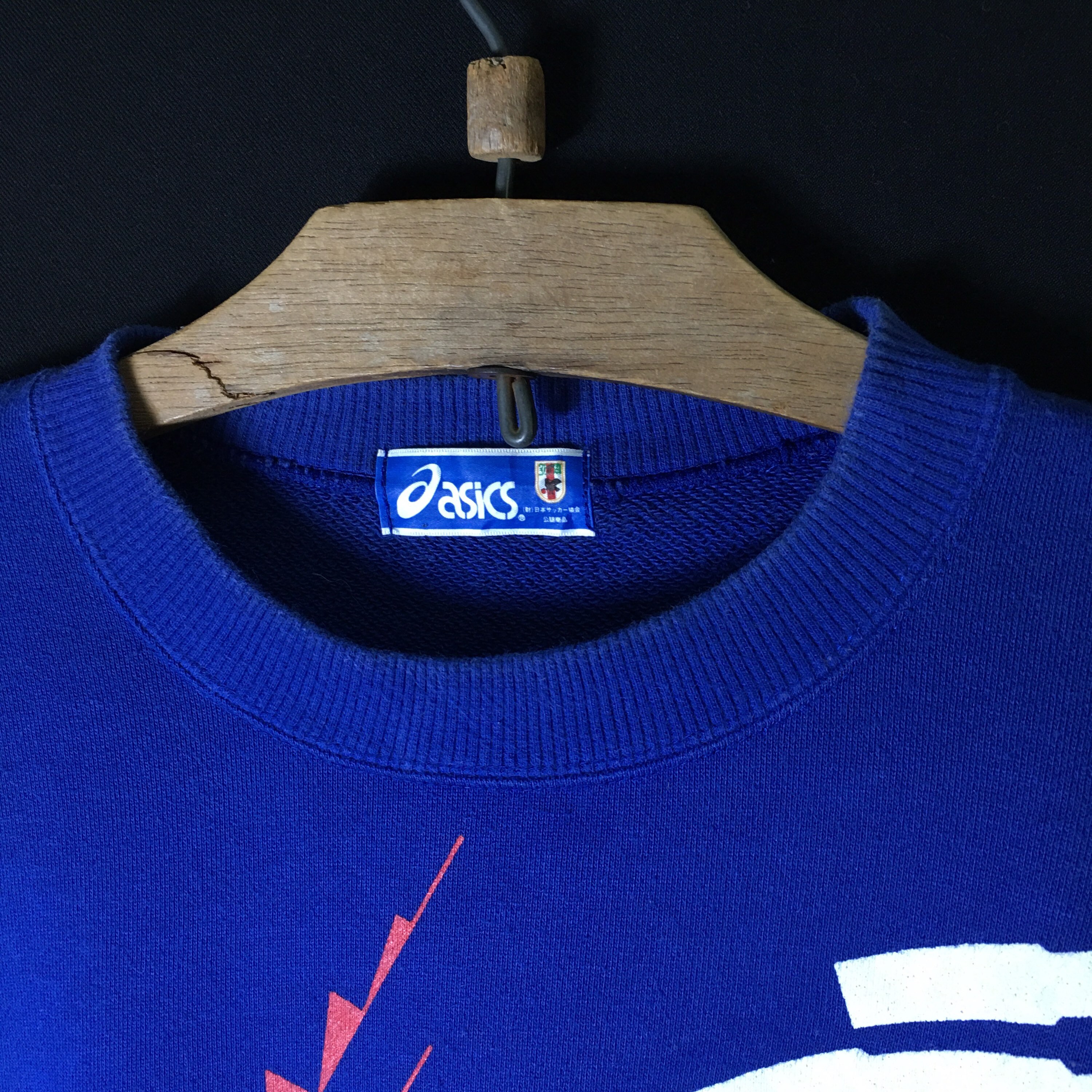 Rare!!! Vintage 90s Asics Japan Football Association JFA Big