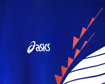 Rare!!! Vintage 90s Asics Japan Football Association JFA Big Logo