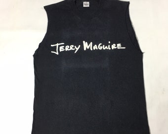 Vintage 90s Jerry Maguire Tom Cruise Movie Distressed Sleeves Tshirt