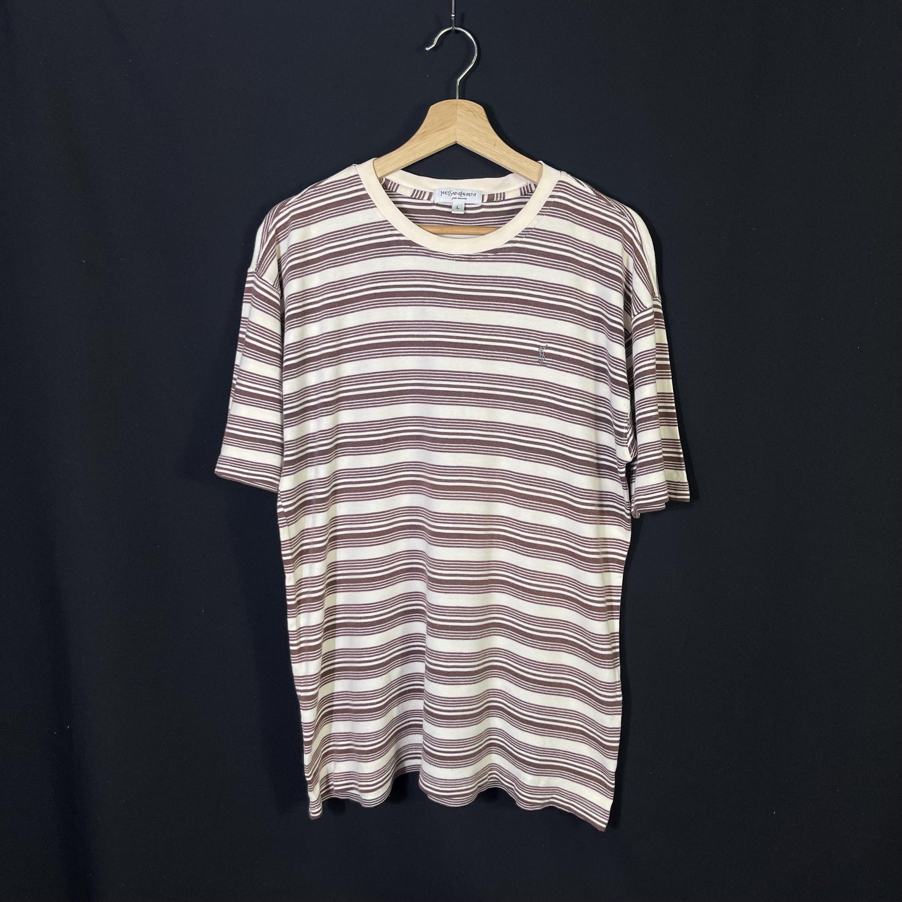 Saint Laurent Vintage Stripe Shirt - Etsy