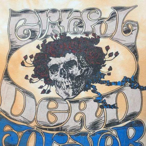 Rare! Grateful Dead Forever Skull Tie Dye Vintage… - image 4