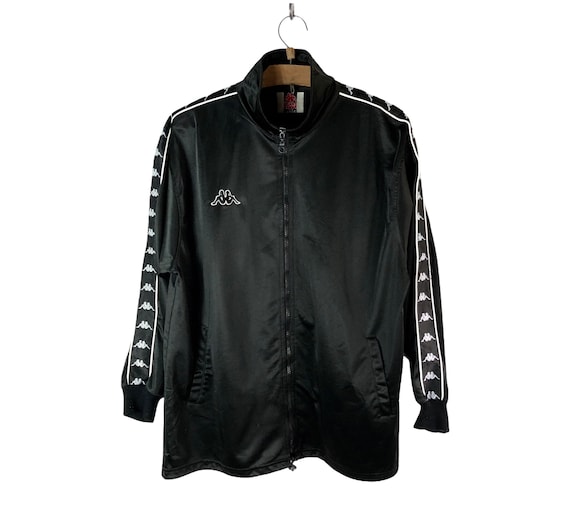 Vintage Kappa Side Tape Big Logo Embroidery Track Top Zipper Vintage Kappa Side Tape Big Logo Embroidery Track Top Zipper