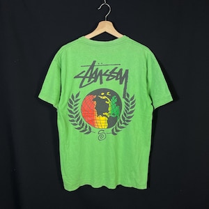 Vintage Stussy Rasta - Etsy
