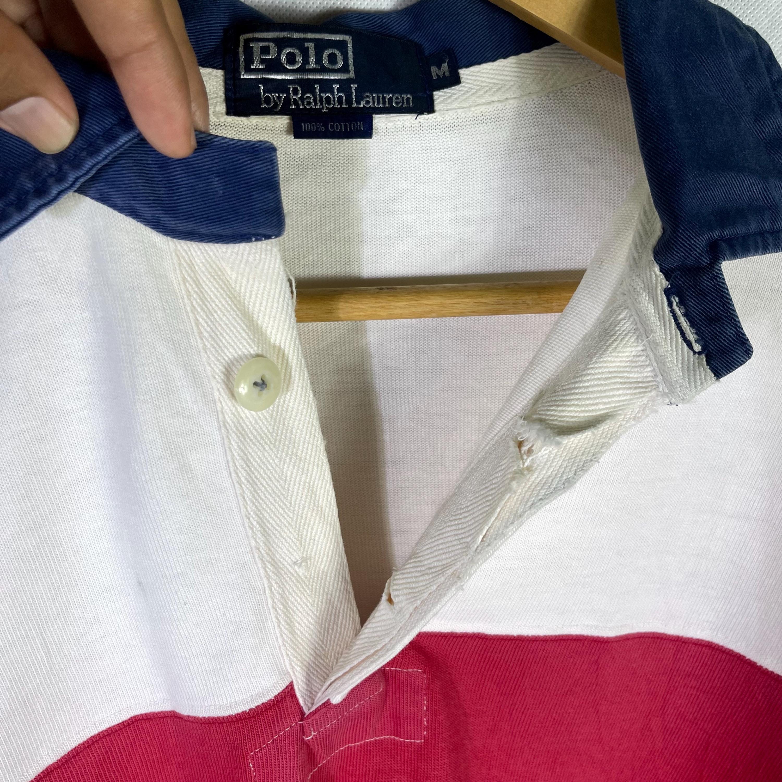Vintage Polo CP RL-92 Ralph Lauren Stadium P Wing Rugby Long