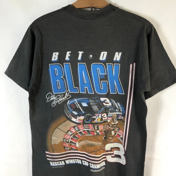 Vintage 90s Dale Earnhardt Bet On Black Roulette … - image 4