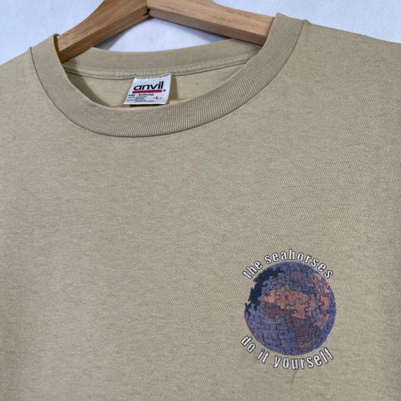 Vintage 1990s The Seahorses Do It Yourself Tshirt Sin… - Gem