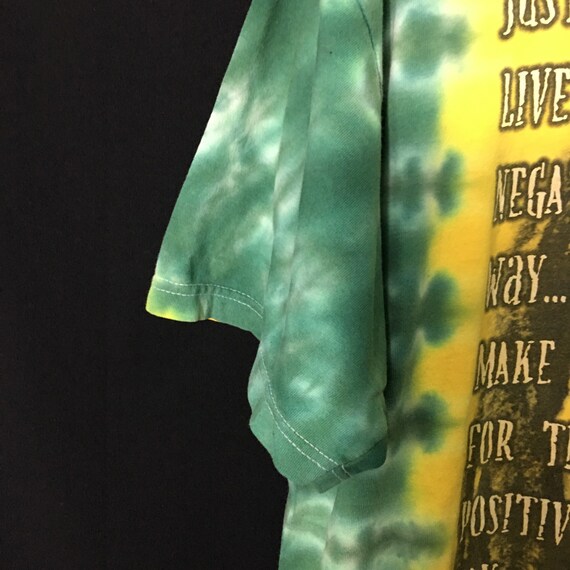 Vintage 90s Bob Marley Tie Dye T-Shirt Xlarge - image 6