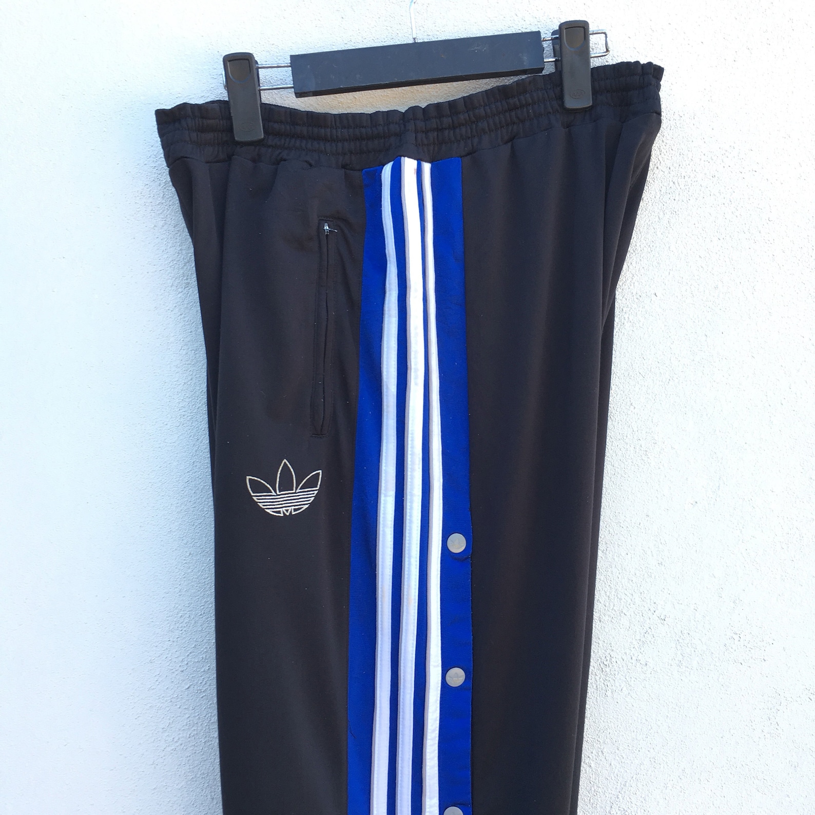 Vintage 90s Adidas Trefoil Poppers Track Pant | Etsy