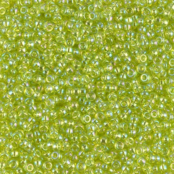 6-143FR, Miyuki 20g Matte Chartreuse AB 6-143FR, Miyuki 20g Matte Chartreuse AB