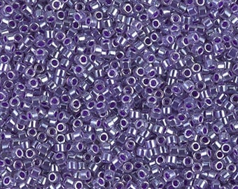 DB0250 Miyuki Delica Cylinder Seed Beads 11/0 - Ceylon Violet - 5g