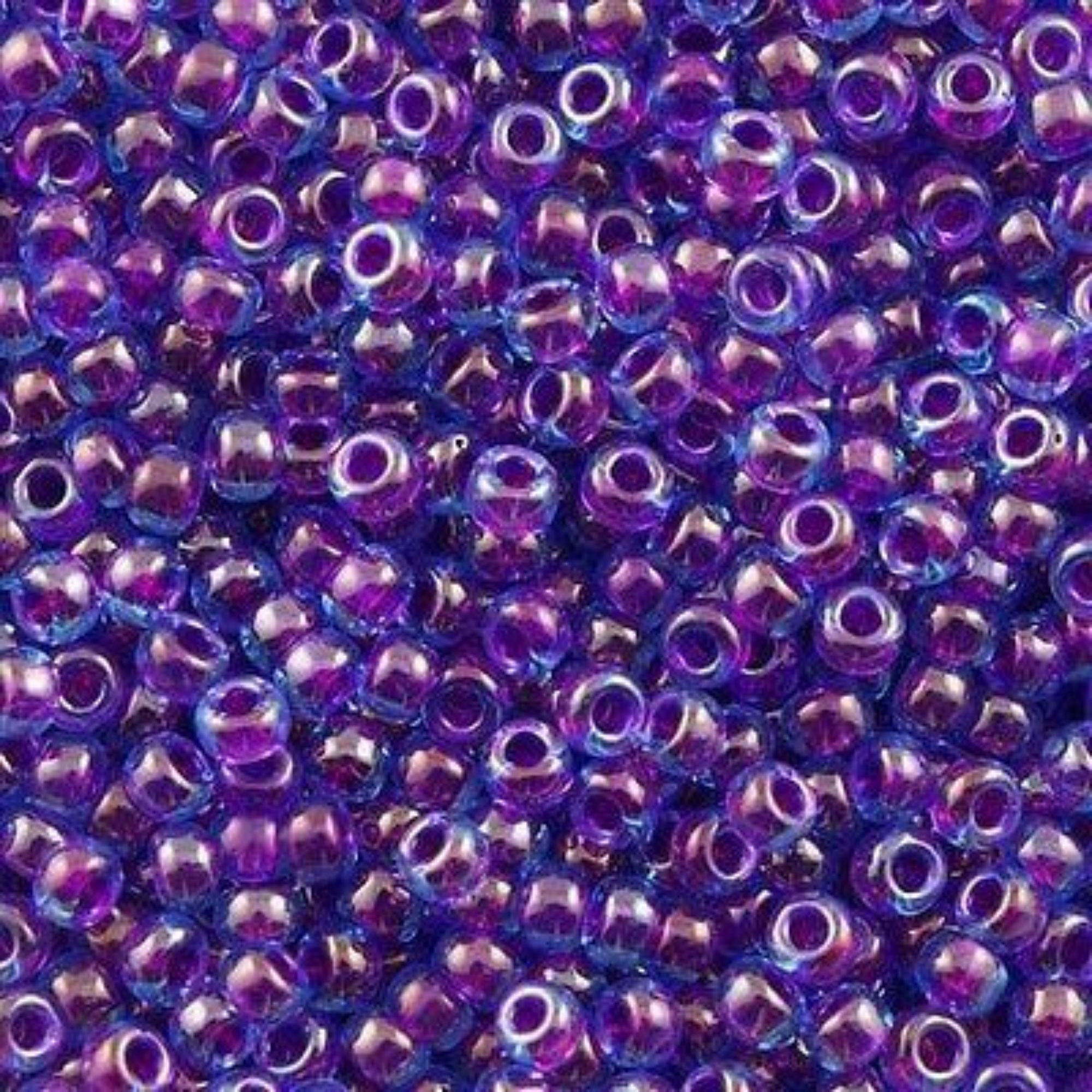  Fuchsia Series Glass Seed Beads, 4mm Glass Seed Bead